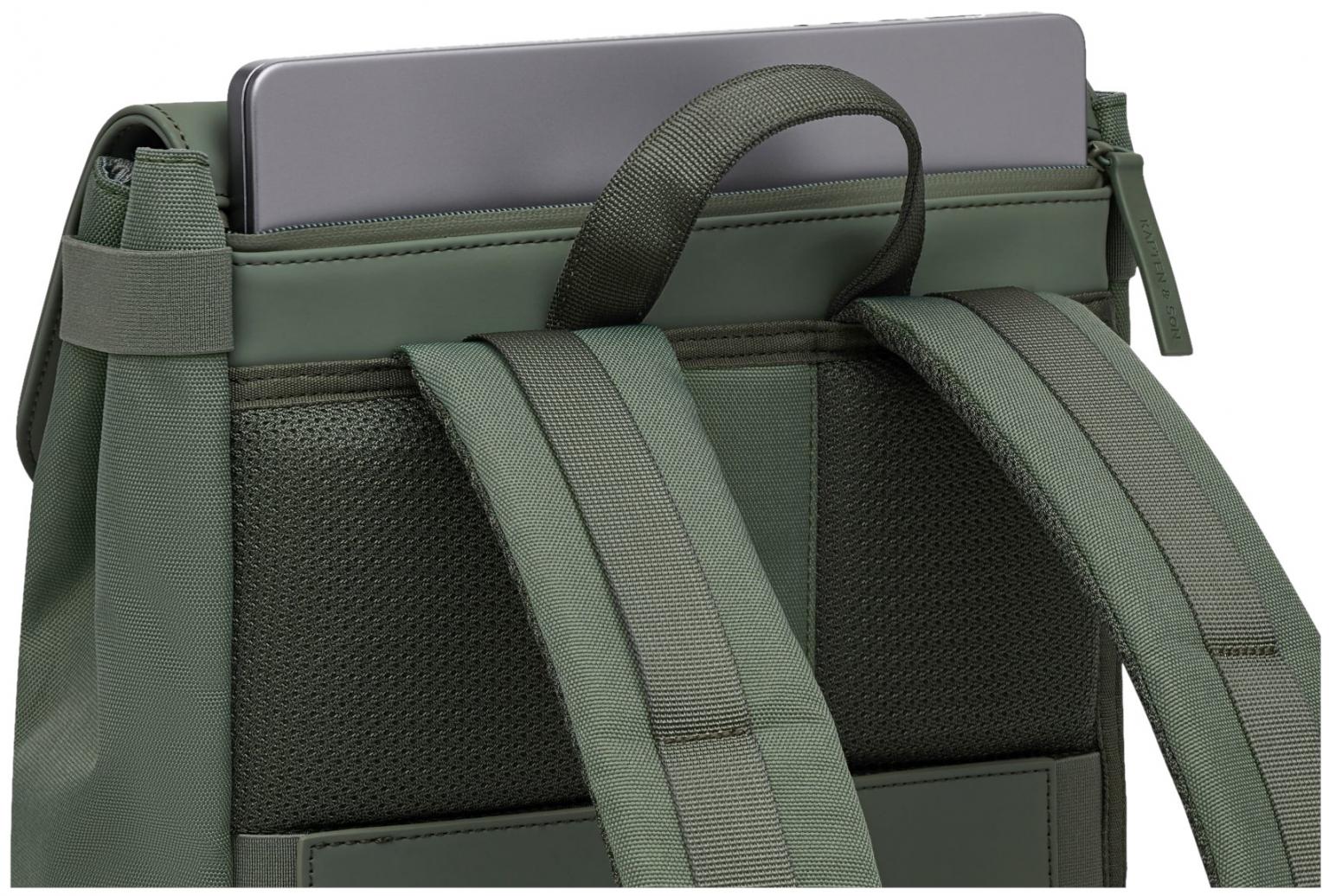 komakter Technikrucksack Kapten & Son Fyn Dusty Green vegan