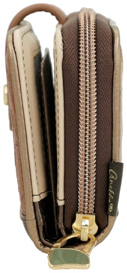 kompakte Anekke Klappbörse farbenfroh antik Muse Amphora Glanz Kartenetui