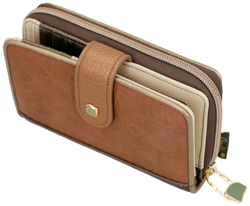 kompakte Anekke Klappbörse farbenfroh antik Muse Amphora Glanz Kartenetui