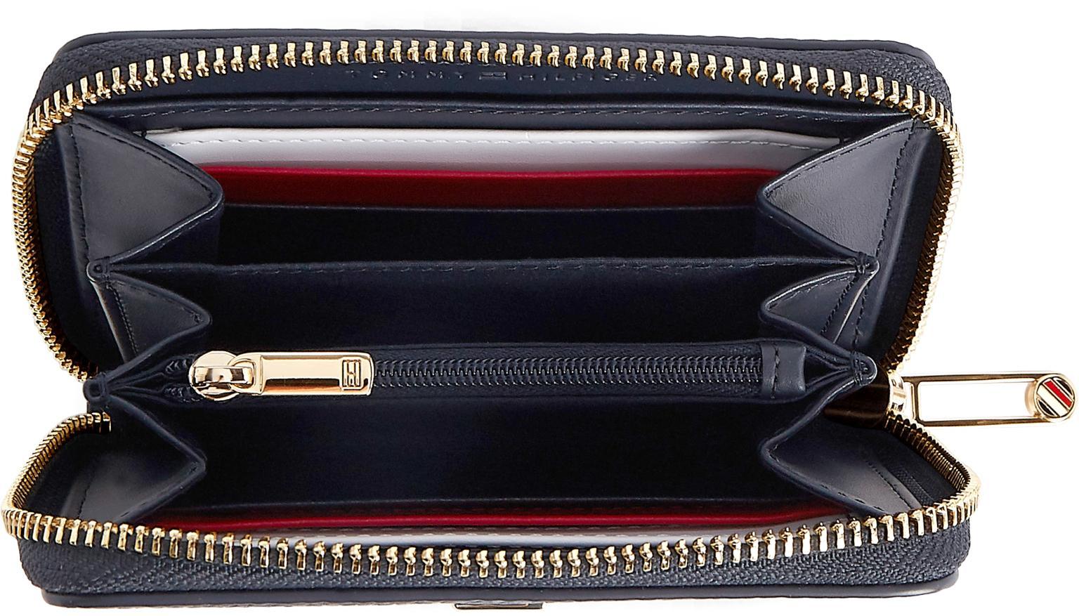 kompakte Brieftasche Tommy Hilfiger TH Element MED ZA Desert Sky Blau