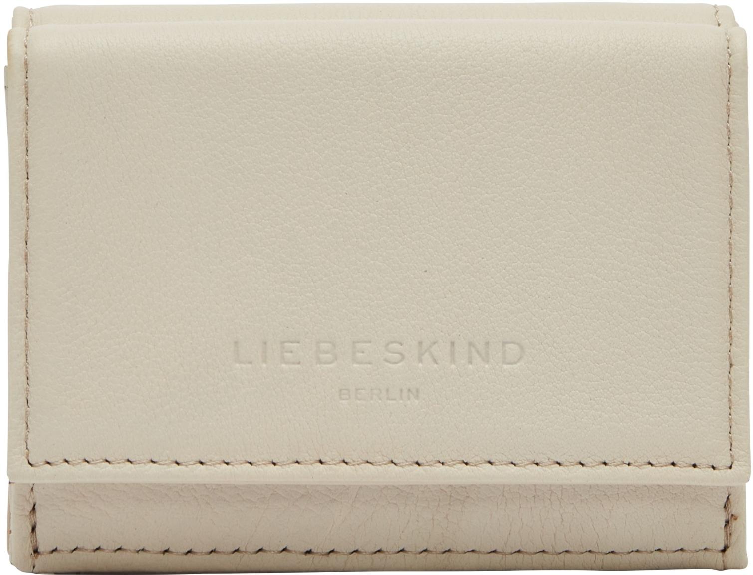 kompakte Klappbörse Liebeskind Lillian Purse M Pearl hellbeige