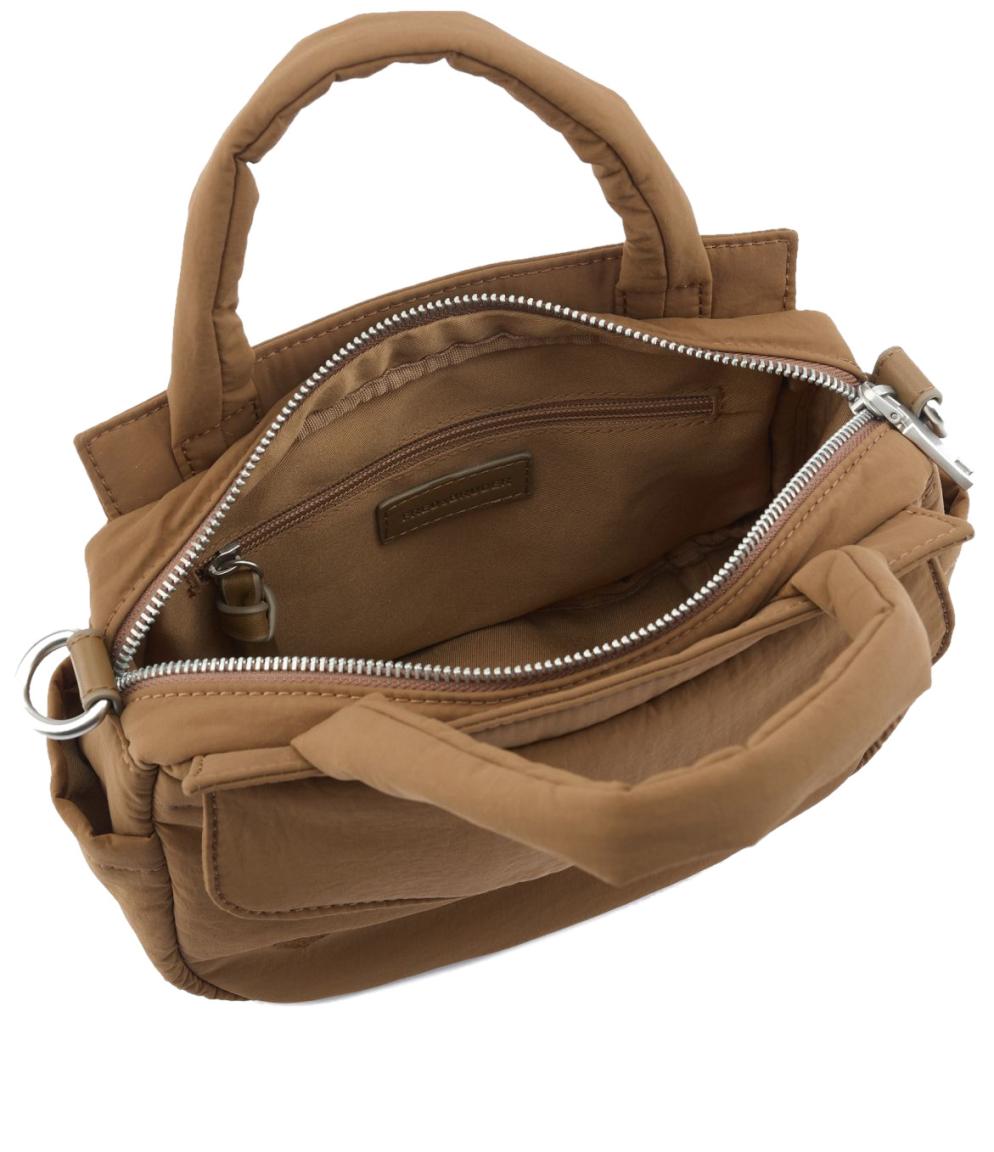kompakte Kurzgrifftasche Keep it Nylon FredsBruder Desert Brown