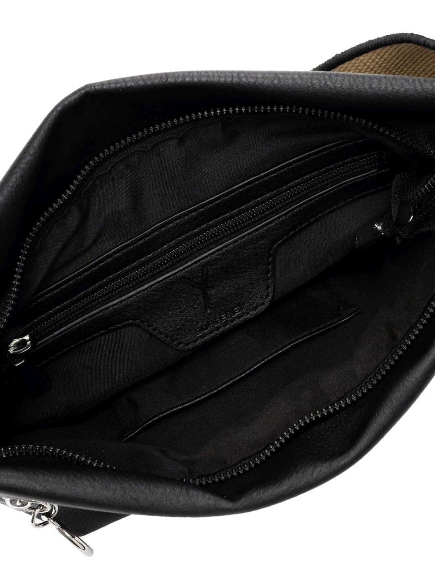 kompakte Schultertasche Patsy Suri Frey Black nachhaltig