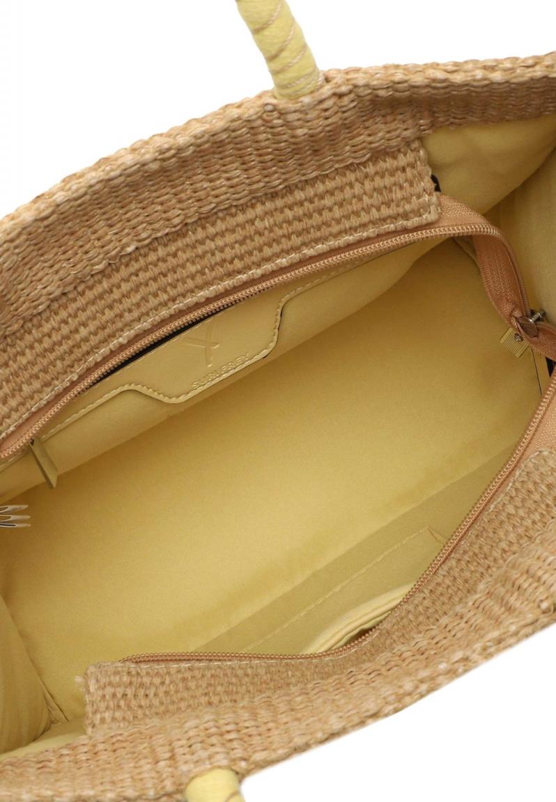kompakte Sommertasche Suri Frey Kirsty Yellow Minishopper