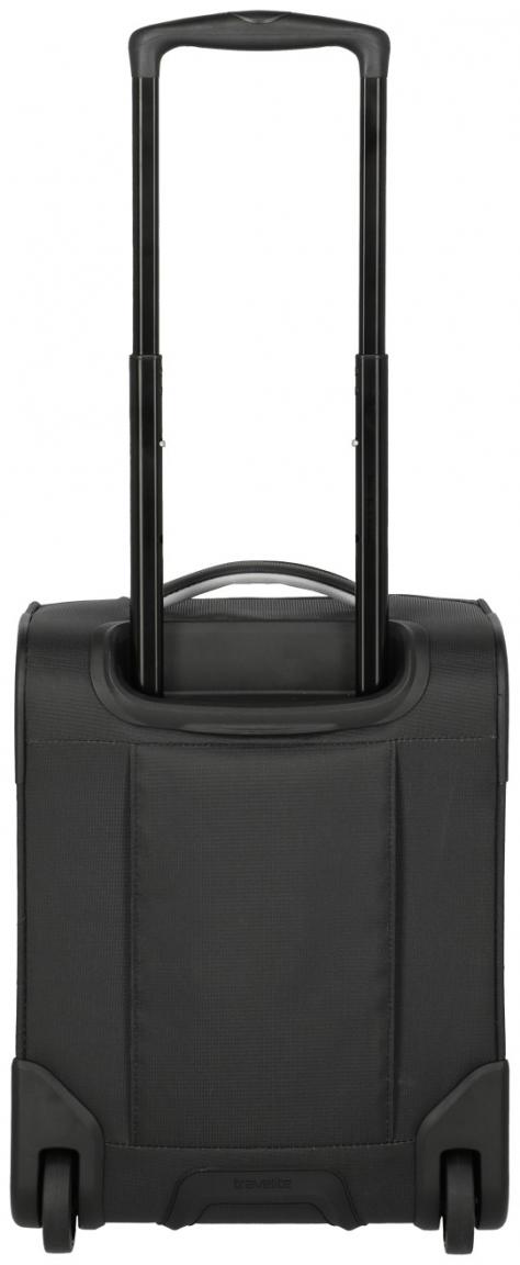 kompakter Rollenkoffer XS 40cm Travelite Jetpack Wings 2 Rad Cabin schwarz