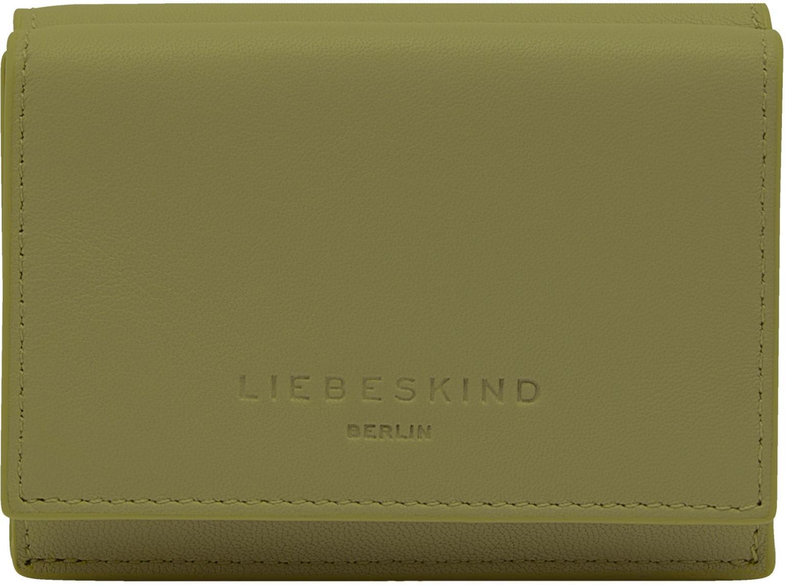 kompaktes Lederbörserl Liebesind Berlin Chelsea Lillian Grün Princess Green RFID