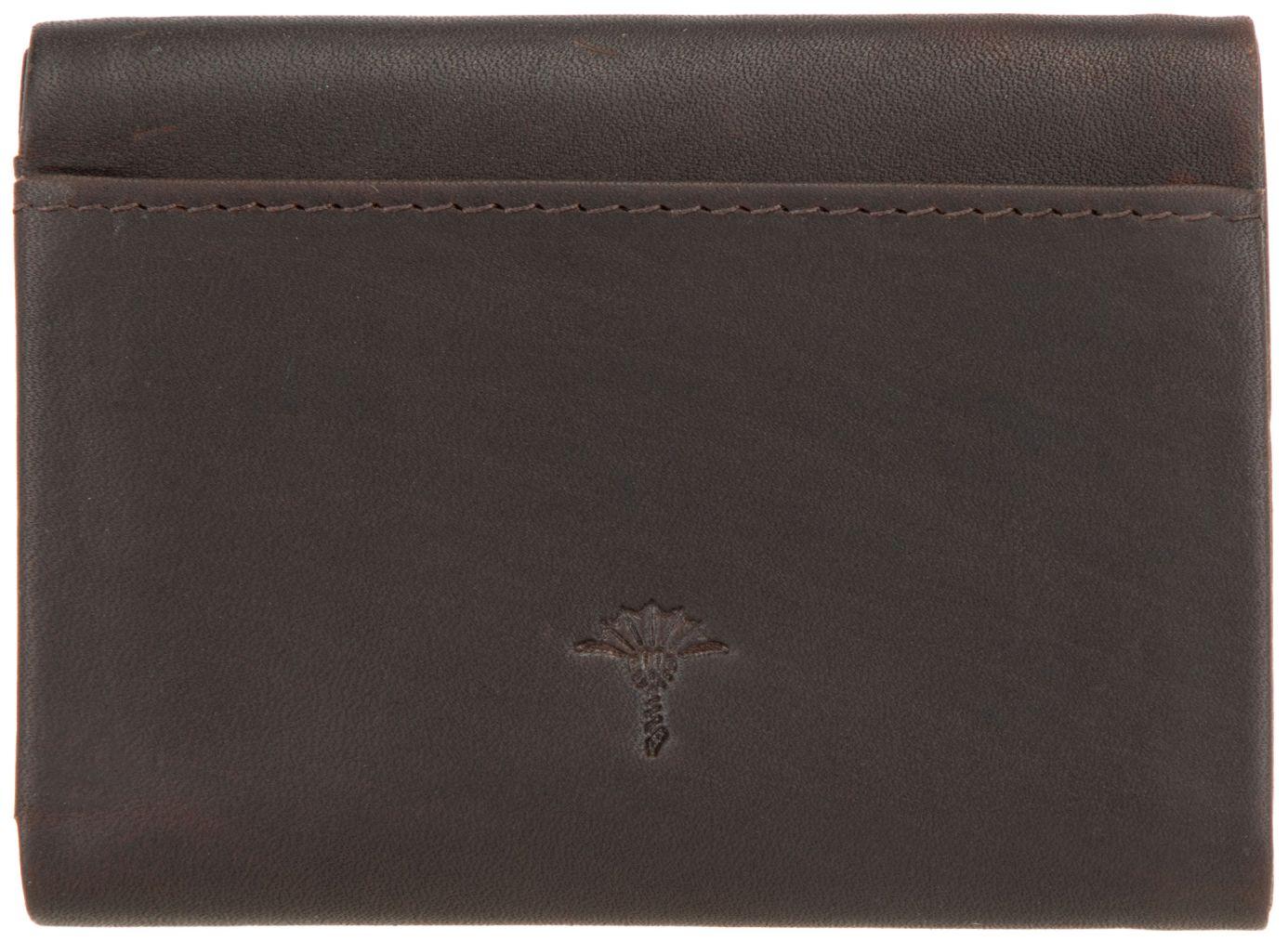 kompaktes Portemonnaie Loreto Orthos Seal Brown Joop dunkelbraun