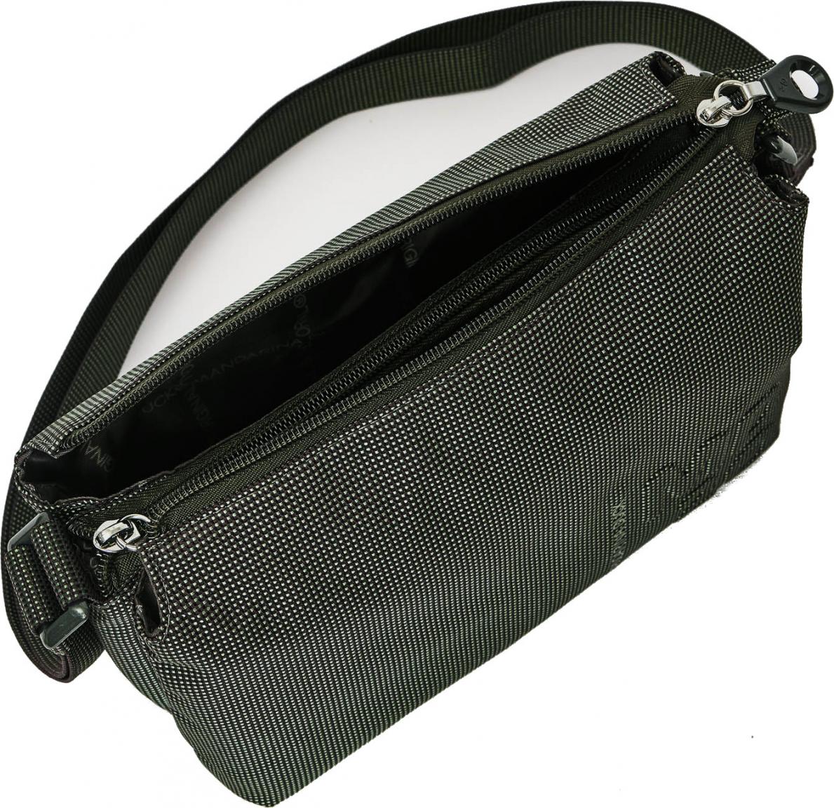 leichte Crossovertasche grün MD20 Pochette Rain Forest Mandarina Duck