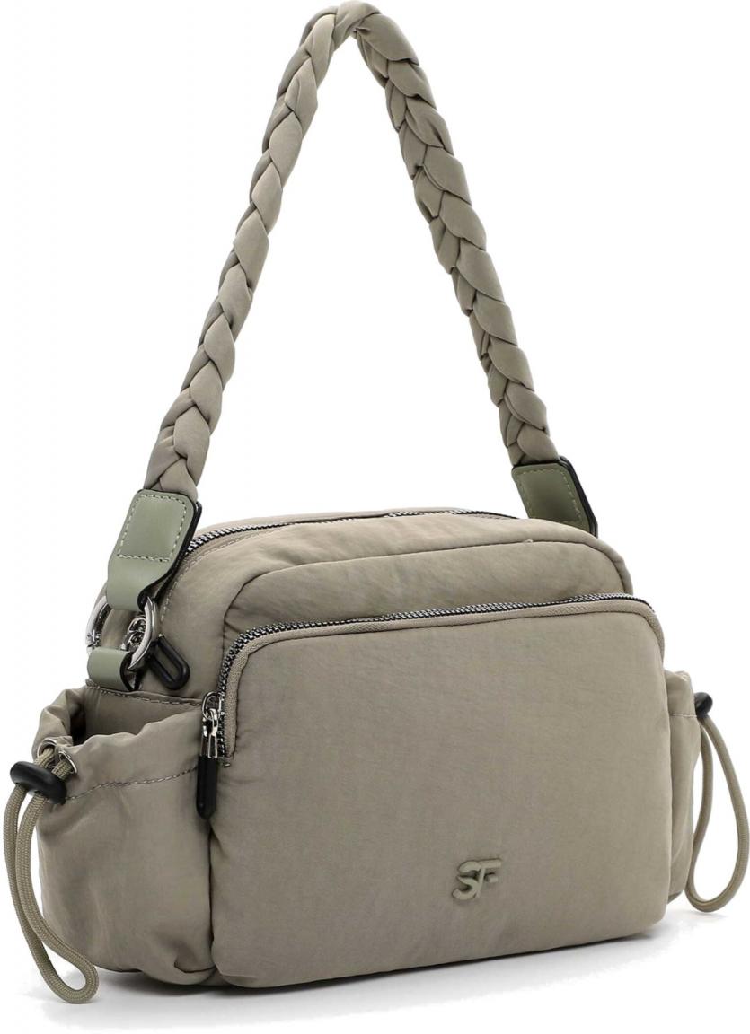 leichte Damen Nylontasche Abby Suri Frey Lightkhaki vegan