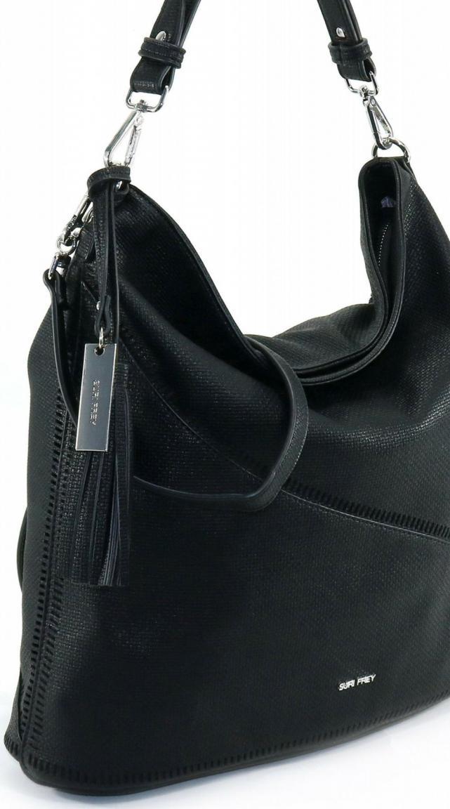 leichte Schultertasche Suri Frey Tilly Black