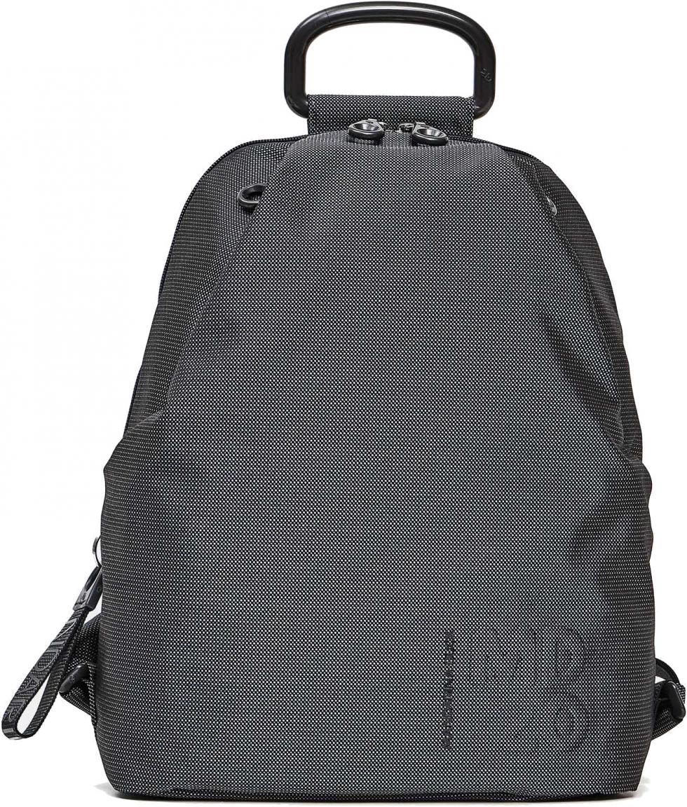 leichter Citybackpack dunkelgrau Schimmereffekt Mandarina Duch MD20 Steel