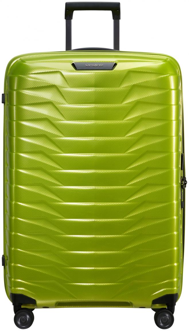 leichter Rollenkoffer Samsonite Proxis Spinner L 75cm Lime hellgrün