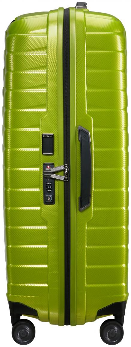 leichter Rollenkoffer Samsonite Proxis Spinner L 75cm Lime hellgrün