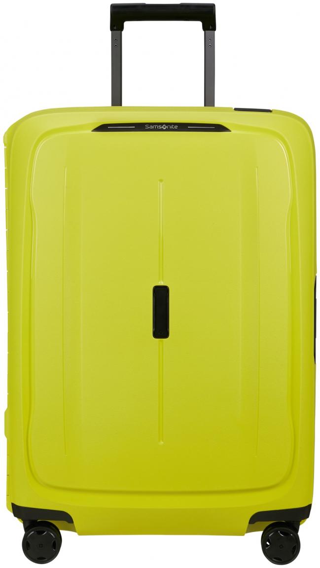leuchtend hellgrüner Rollenkoffer Samsonite Essens Spinner M 69cm Lime