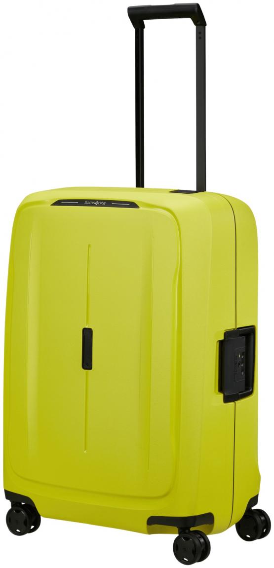 leuchtend hellgrüner Rollenkoffer Samsonite Essens Spinner M 69cm Lime