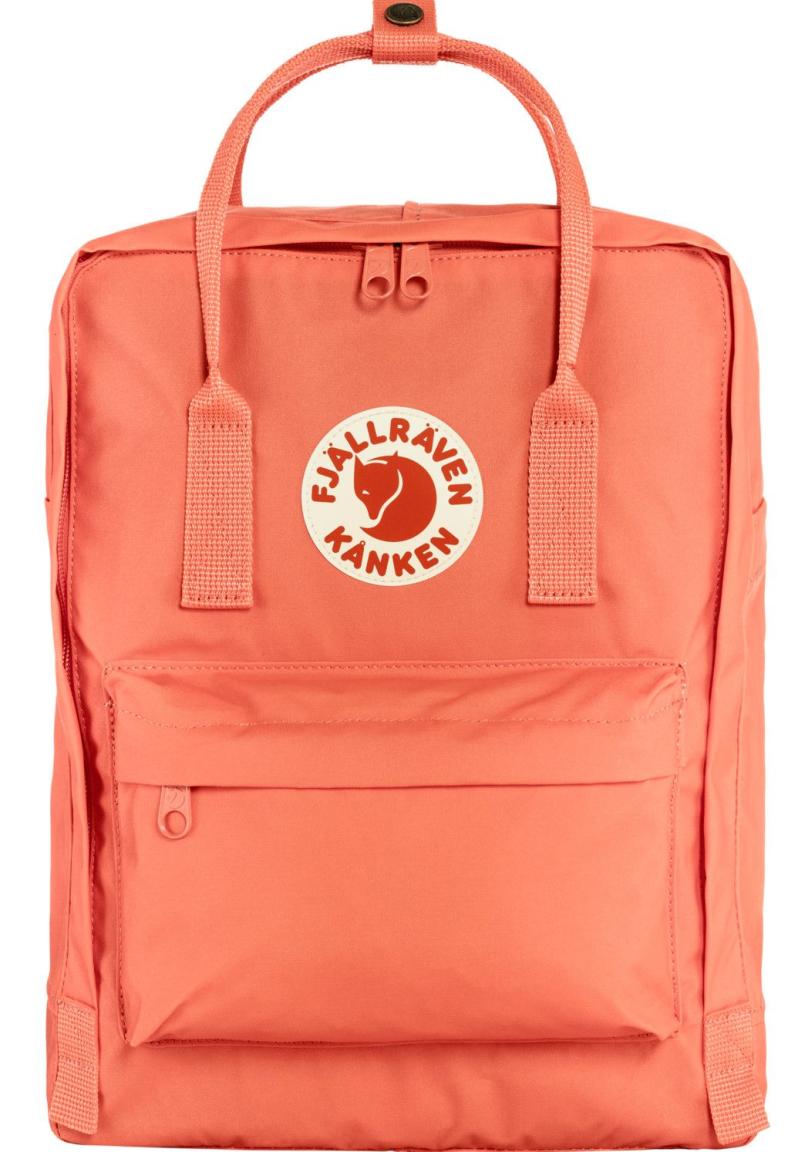 leuchtender Freizeitrucksack Fjällräven Kanken Korall