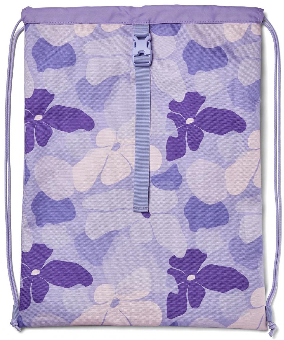 mädchenhafter Sportbeutel Satch Lilac Blossom recycelt