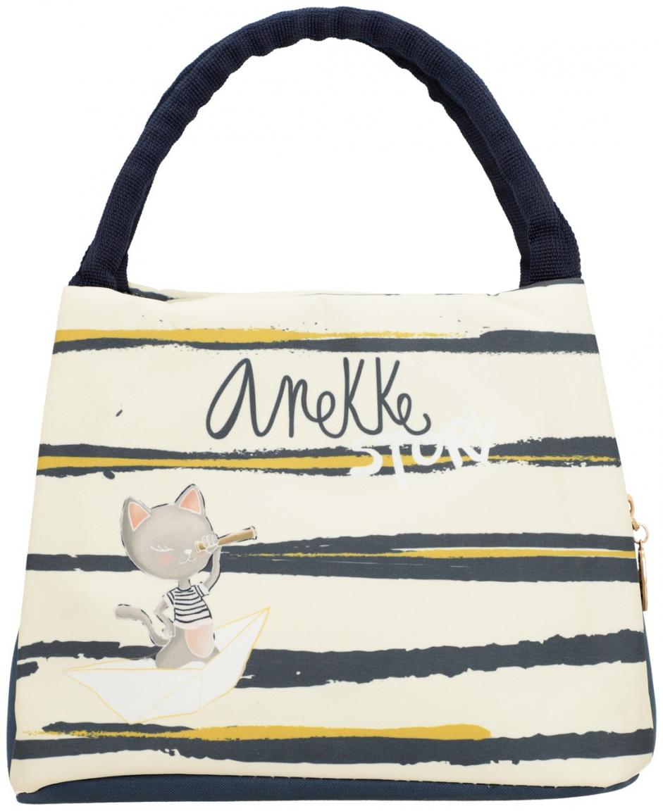 maritime Lunch Bag isoliert blau beige Anekke Memories Stories