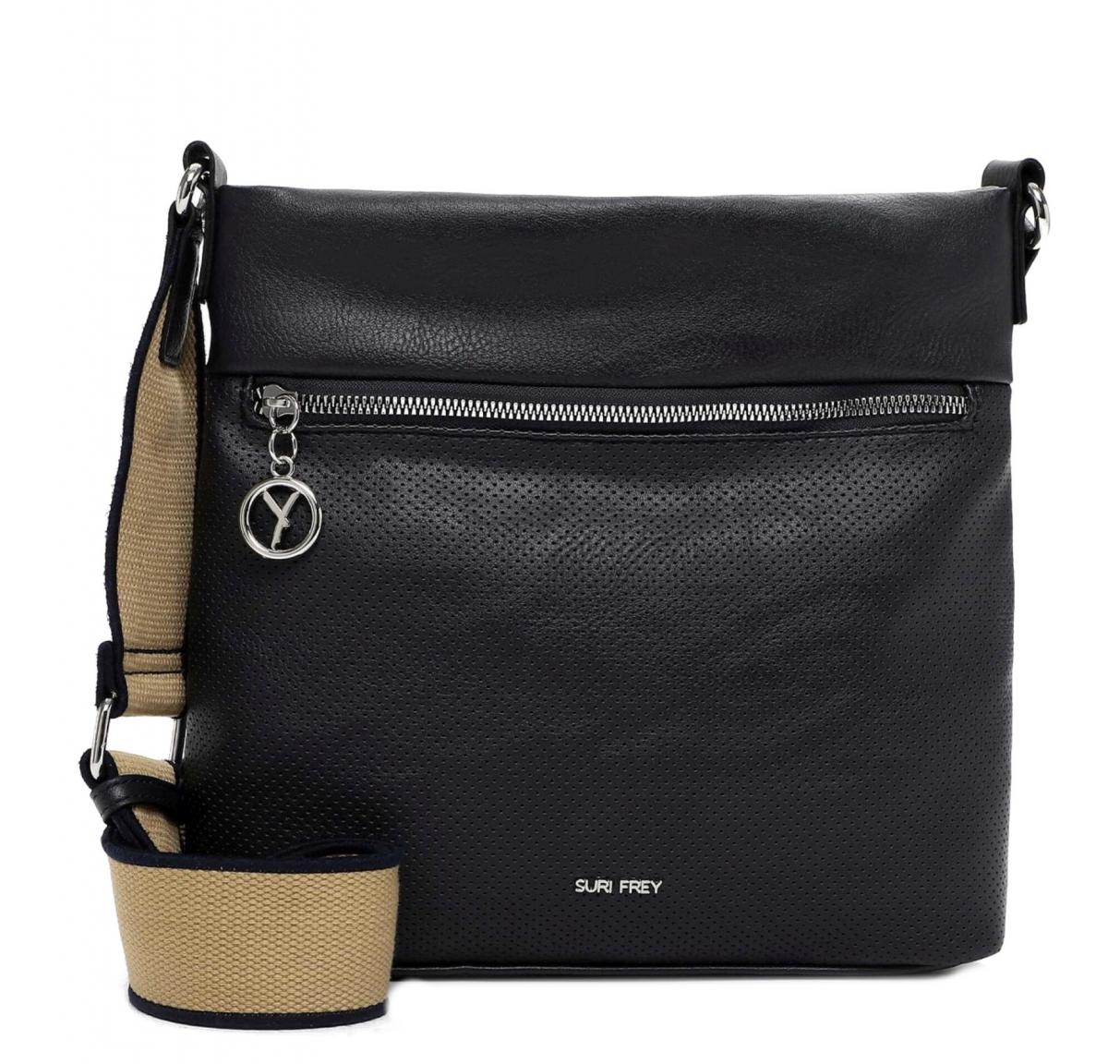 maritime Umhängetasche Patsy SURI FREY Blue vegan