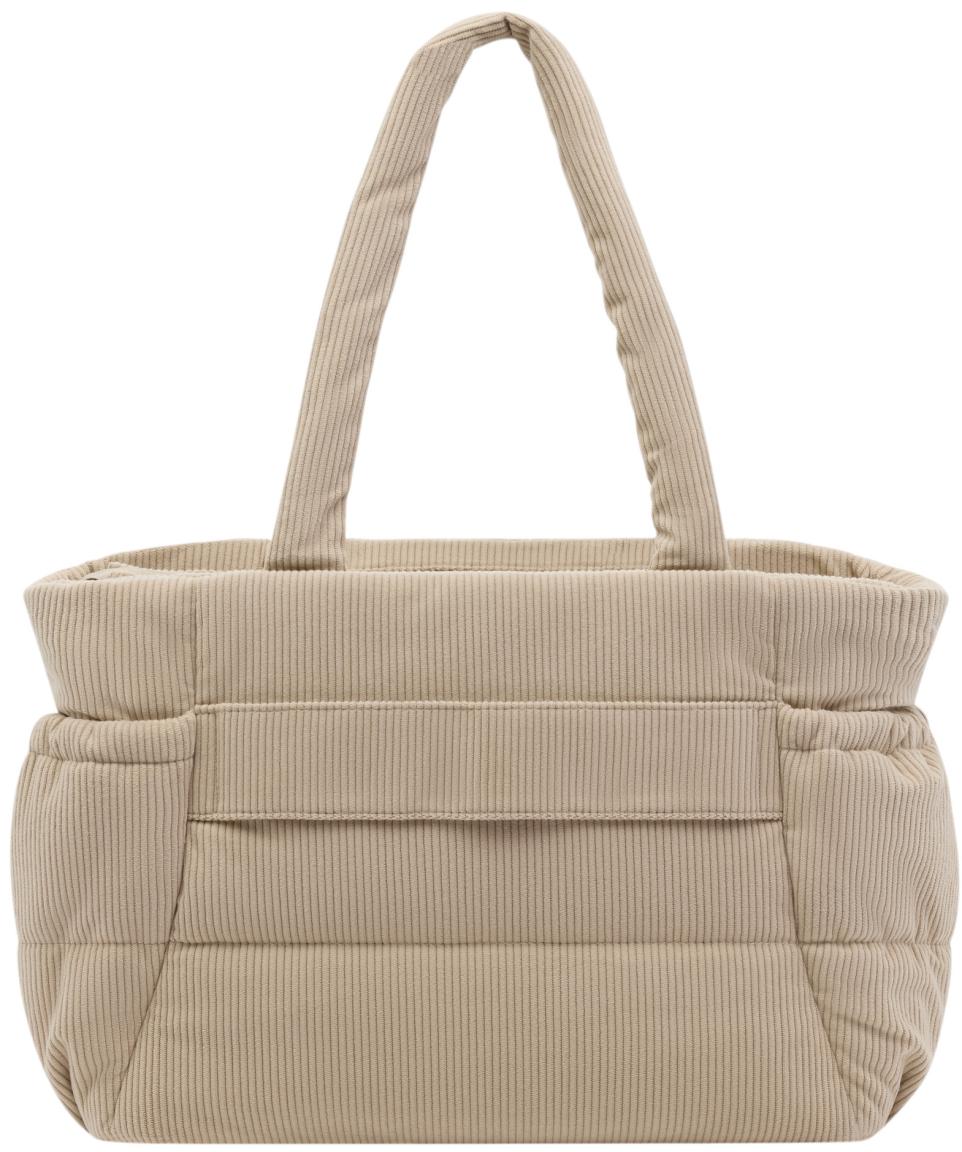 mittelgroße Damentasche Hellvi Medium beige Kapten & Son Cloud Cord Dusty Sand