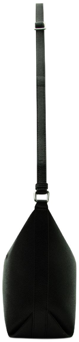 mittelgroße Schultertasche L.Credi schwarz vegan Patricia