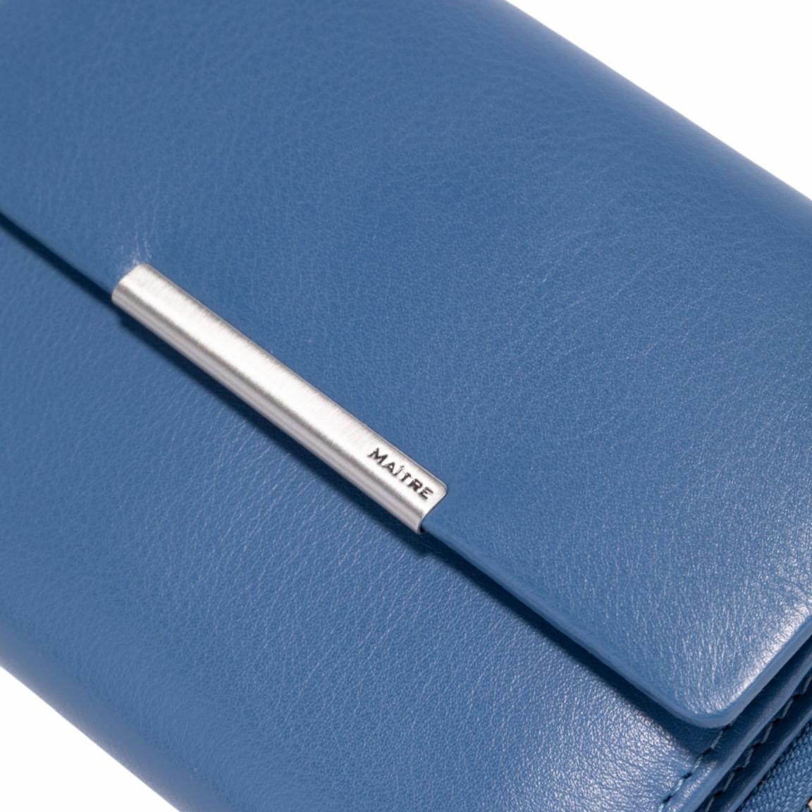 mittelgroßes Portemonnaie MAITRE Belg Dagrete midblue