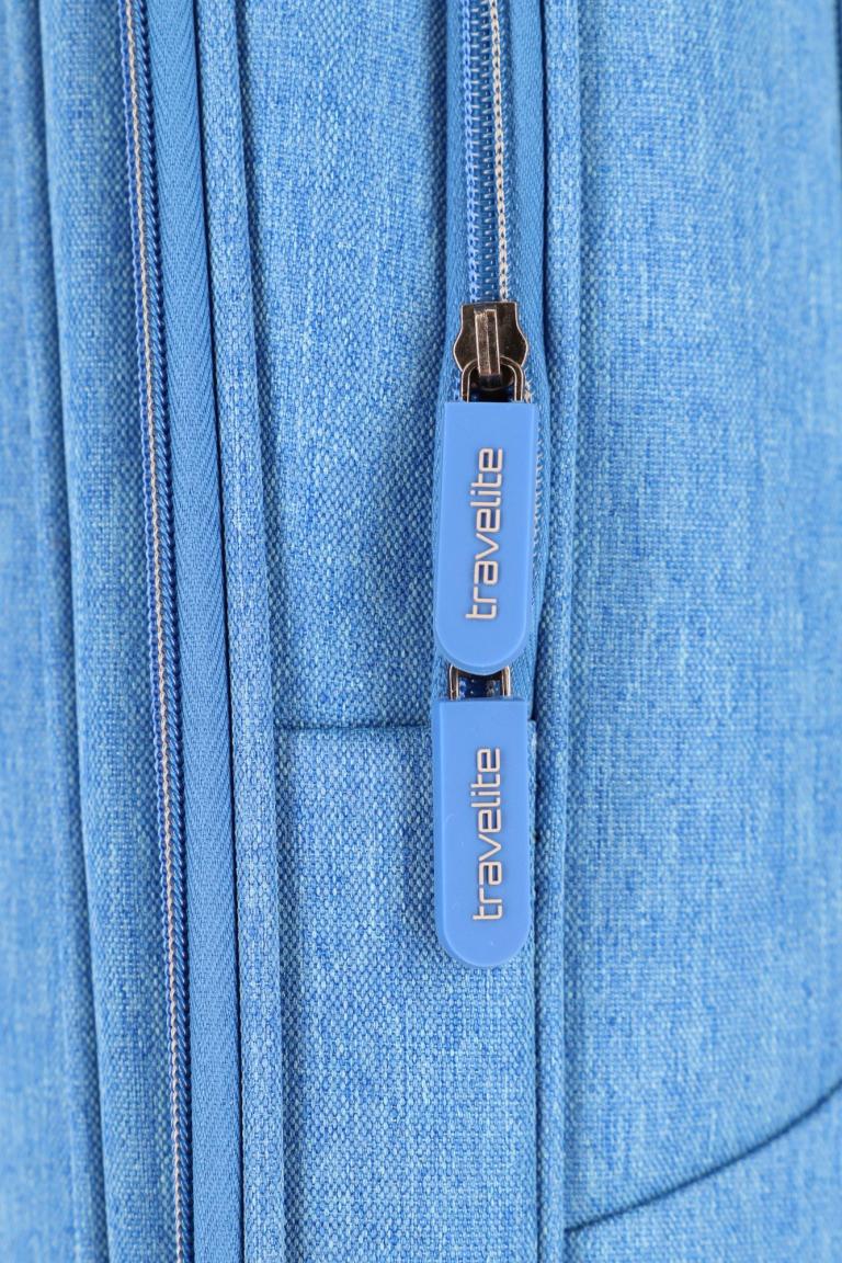 mittlerer Reisekoffer Weichgepäck Travelike Boja M 67cm blau erweiterbar