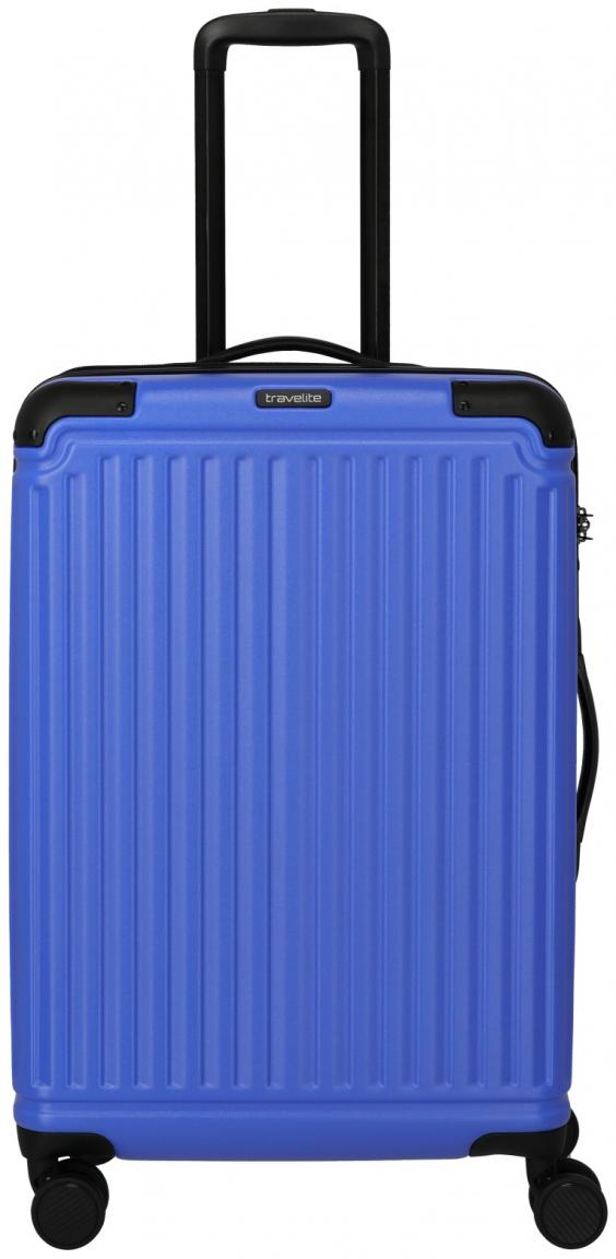 mittlerer Rollenkoffer blau Travelite Cruise M 67cm Blue Violet