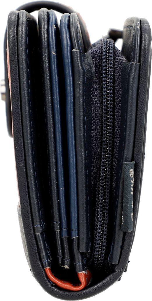 moderne Brieftasche blau Anekke Contemporary Nagare abstrakte Formen