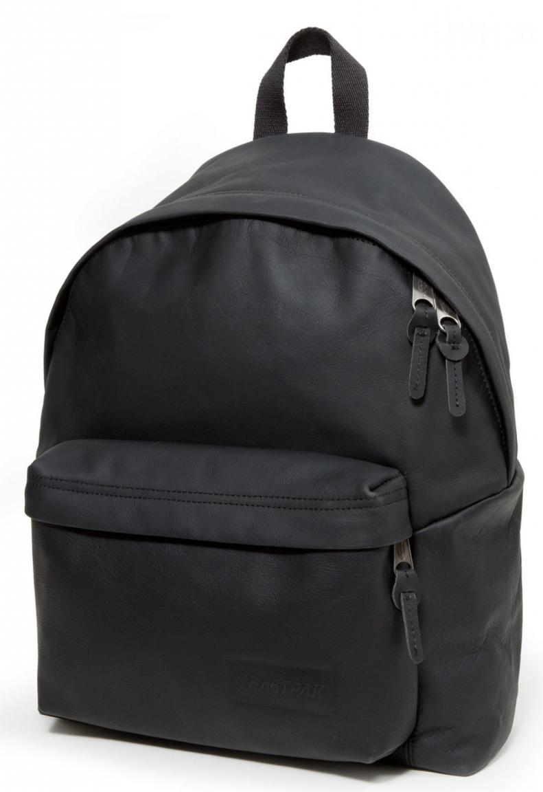 moderner Backpack Black Ink. Leather schwarz Eastpak Rucksack
