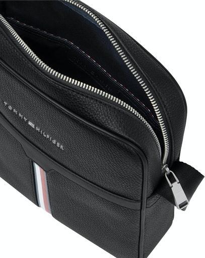 modische Herrentasche Crossover Tommy Hilfiger Downtown Reporter Schwarz Big