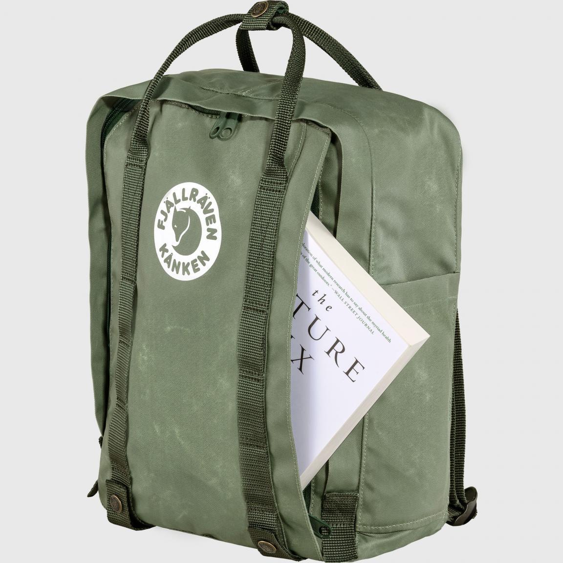 olivgrüner Jugendrucksack Lyocell Fjällräven Tree Kanken Lichen Green