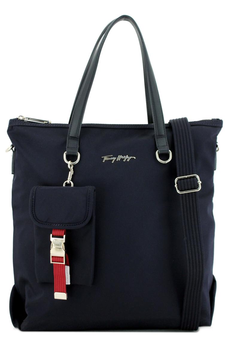 praktische Allzwecktasche Tommy Hilfiger Relaxed Tommy Tote Corp Desert Sky