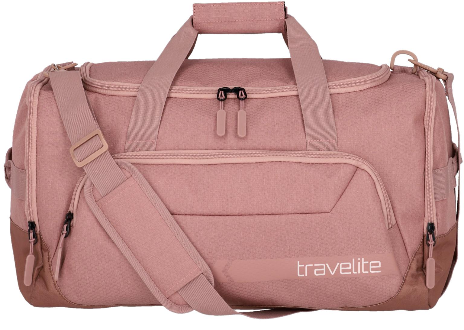 praktische Duffle Bag altrosa Rosé Travelite Kick Off M