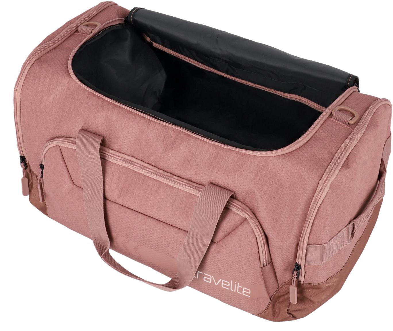 praktische Duffle Bag altrosa Rosé Travelite Kick Off M