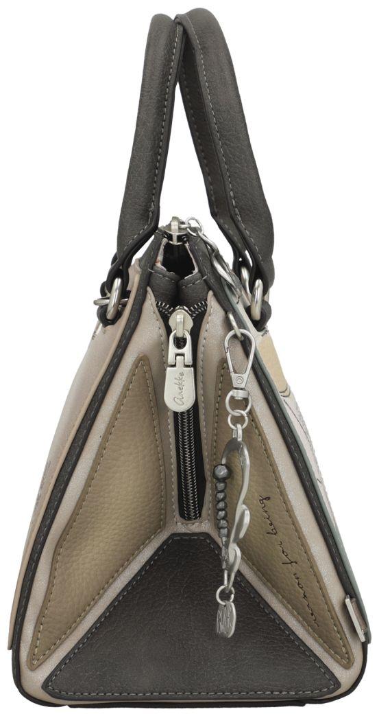 raffinierte Kurzgrifftasche Nietendekor Sophia Auralis Anekke