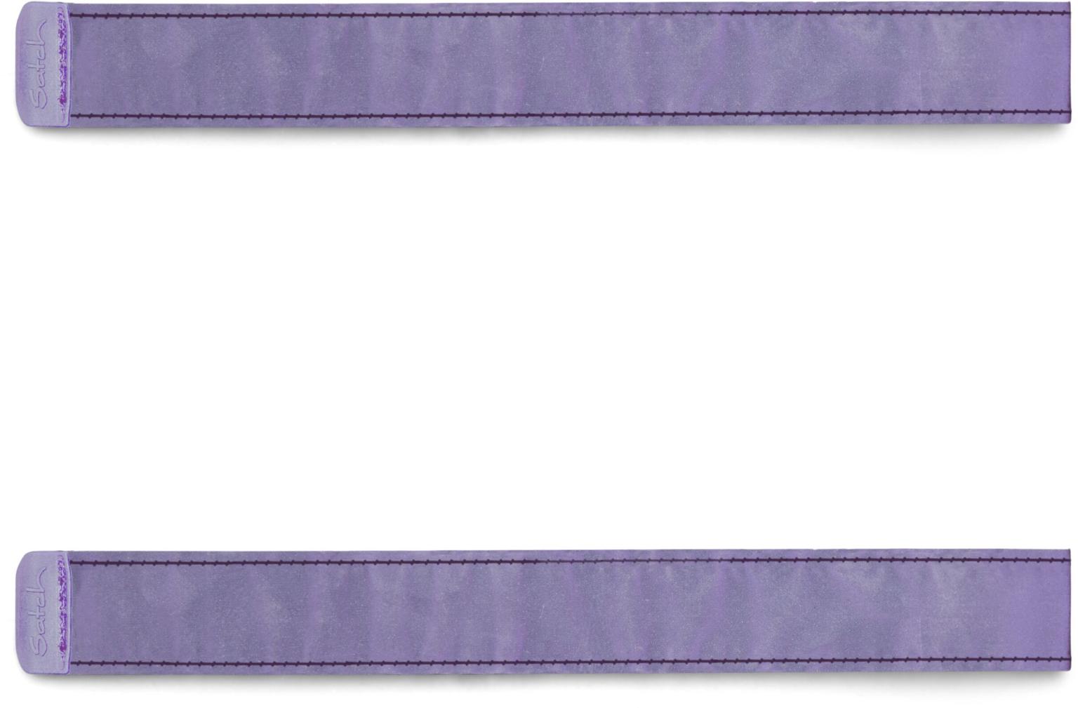reflektierende Klettbänder Satch Swaps reflective Violet