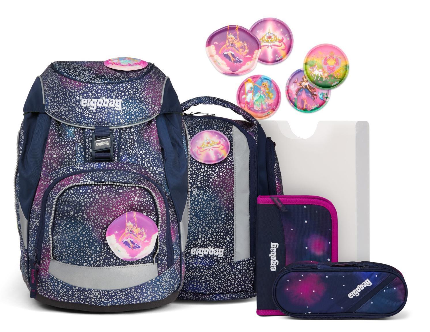 reflektierende Schultasche Komplettset ergobag pack Bärlaxy