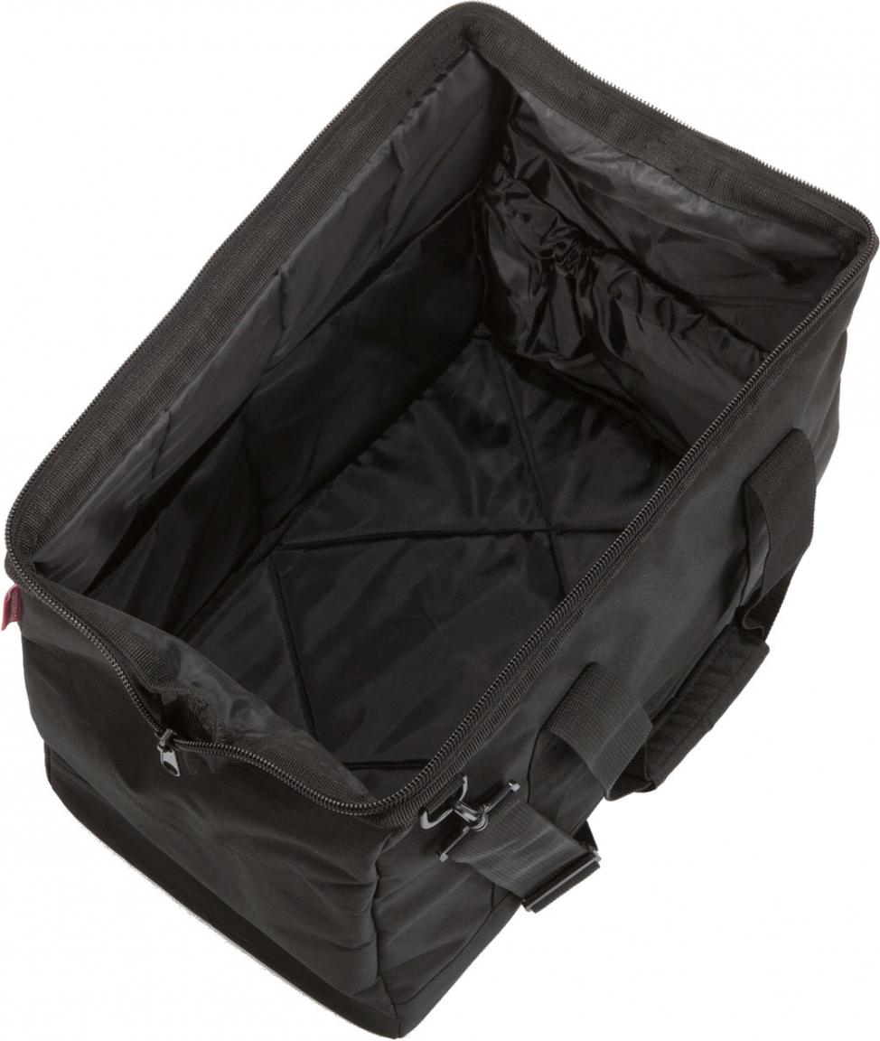 reisenthel Allrounder L Black gepolsterte Reisetasche schwarz