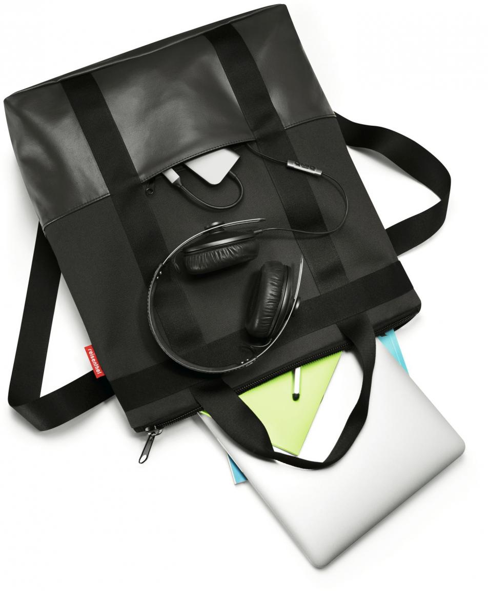 reisenthel Daypack Canvas Taschenrucksack schwarz Laptop