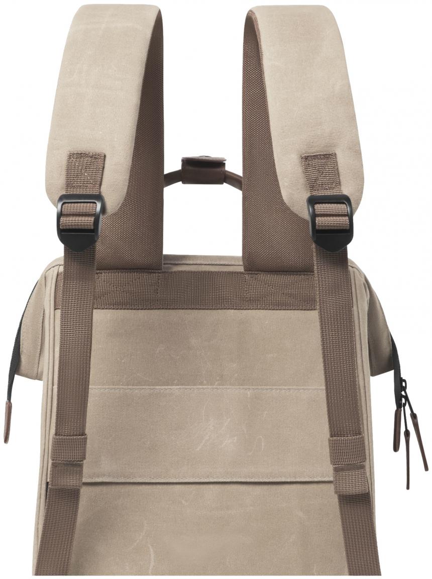 robuster Rucksack Vintage Cabaia Adventurer Medium Rabat Camel