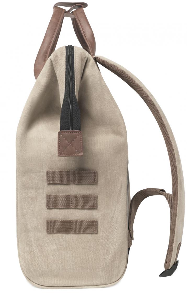 robuster Rucksack Vintage Cabaia Adventurer Medium Rabat Camel