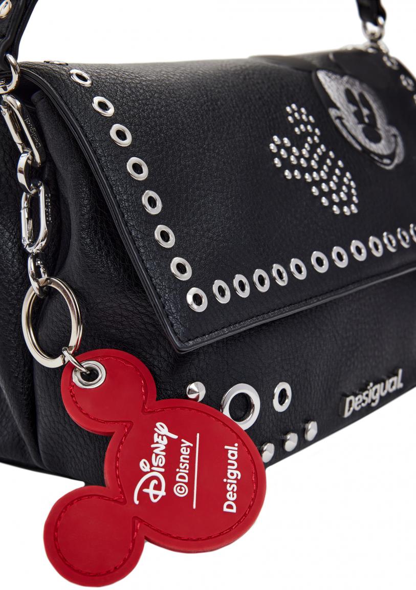 rockige Überschlagtasche Venecia 2.0 Mickey schwarz