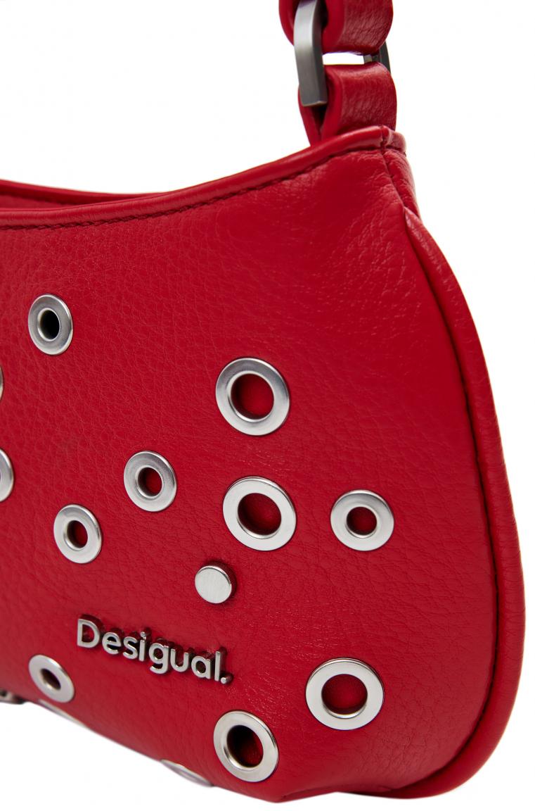 rockige kleine Umhängetasche Rebel Alsacia Clavel Red Desigual