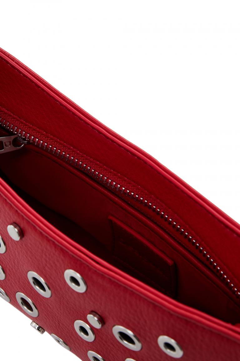 rockige kleine Umhängetasche Rebel Alsacia Clavel Red Desigual