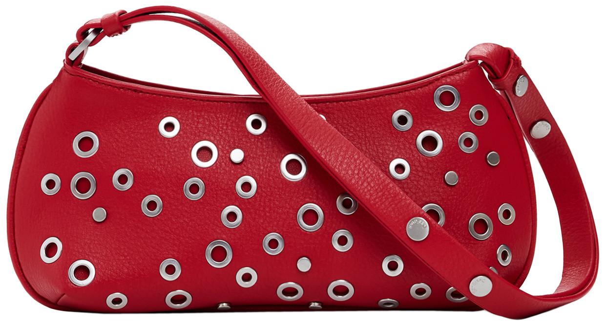 rockige kleine Umhängetasche Rebel Alsacia Clavel Red Desigual