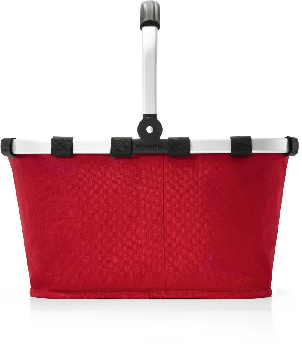 roter Einkaufskorb mit Metallrahmen reisenthel Carrybag Frame