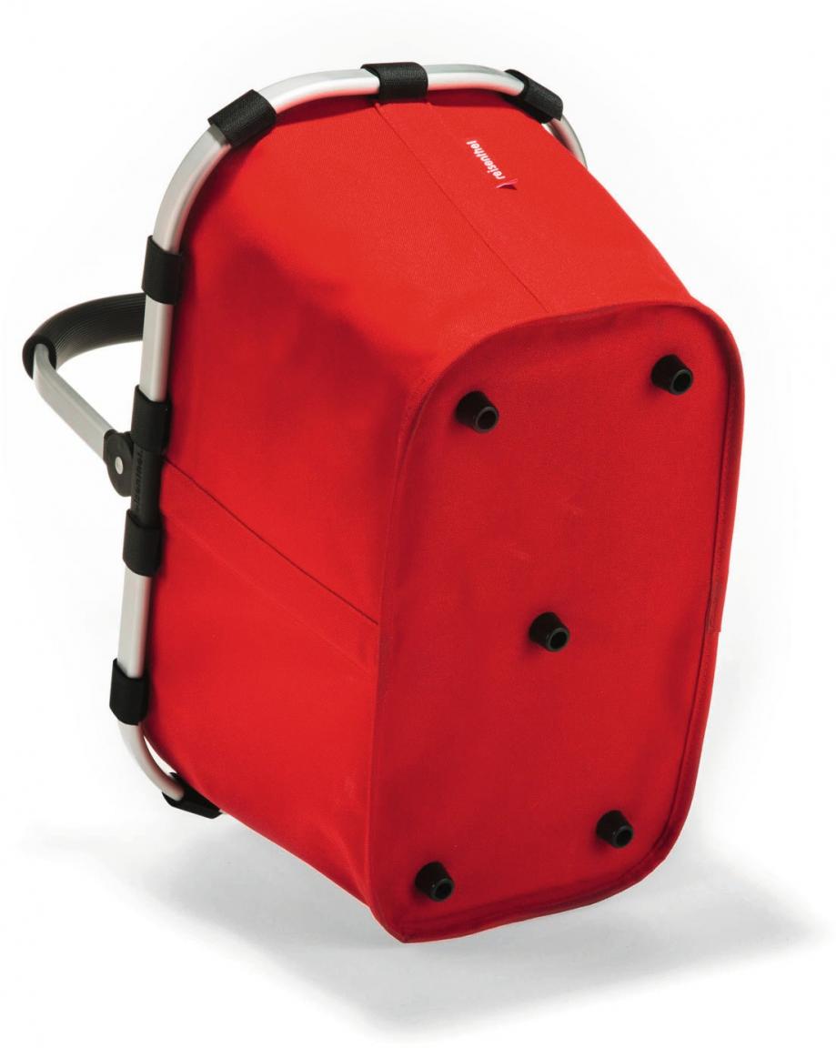 roter Einkaufskorb mit Metallrahmen reisenthel Carrybag Frame