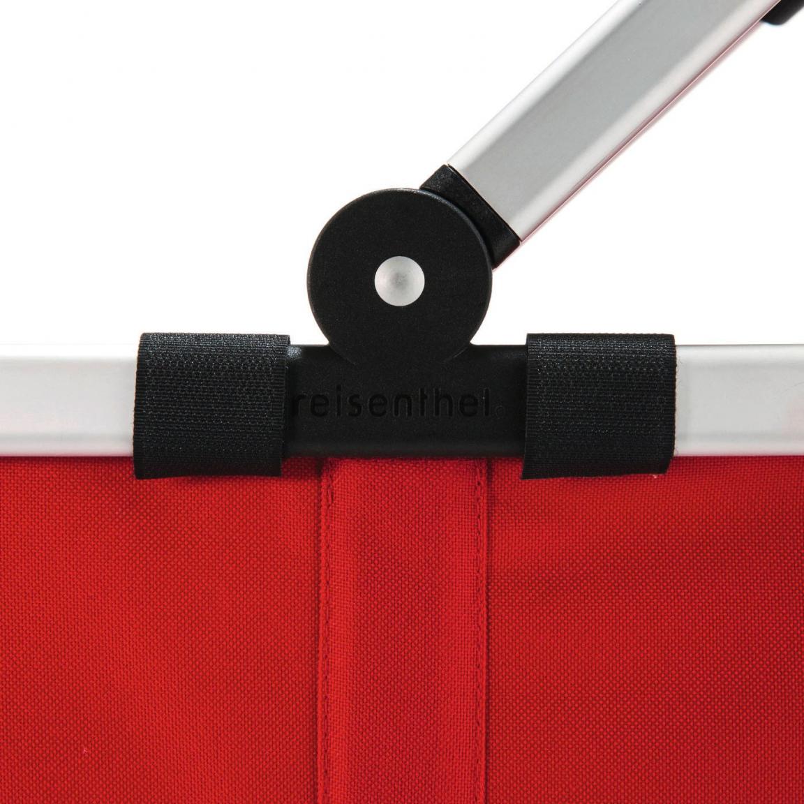 roter Einkaufskorb mit Metallrahmen reisenthel Carrybag Frame