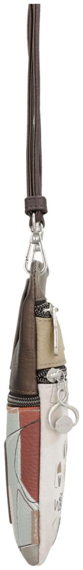 schmale Phone Bag Anekke beige Sophia Comicprint